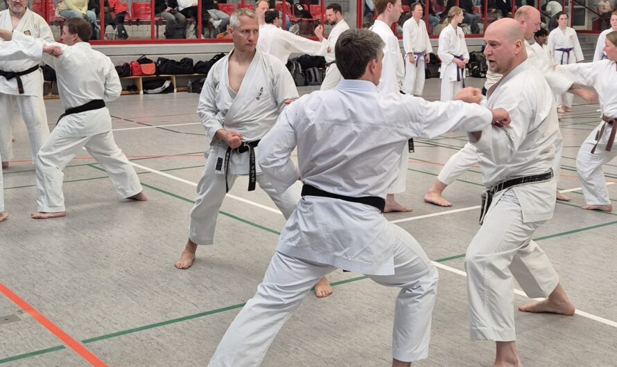 Rekord beim Karate-Lehrgang in Beelen
